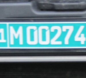 乌兹别克斯坦车牌图片