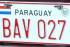 巴拉圭车牌图片