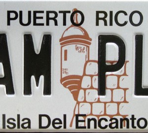 波多黎各车牌图片