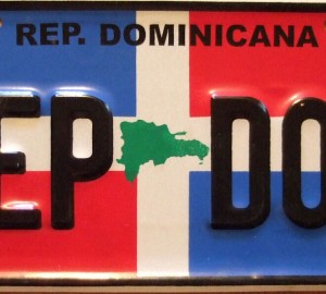 多米尼加共和国车牌图片